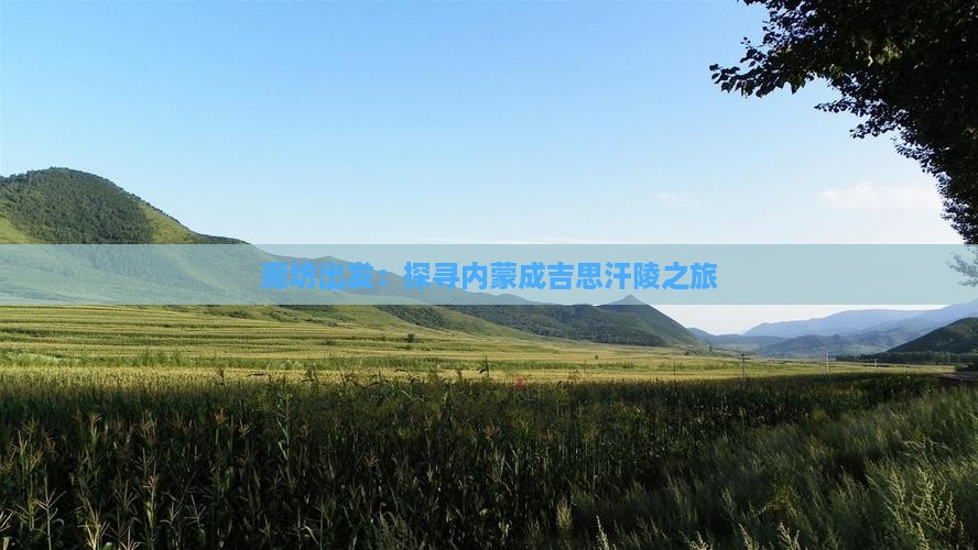 廊坊出发：探寻内蒙成吉思汗陵之旅