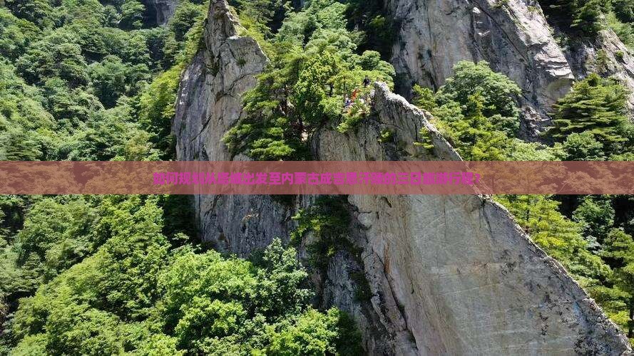 如何规划从塔城出发至内蒙古成吉思汗陵的三日旅游行程？