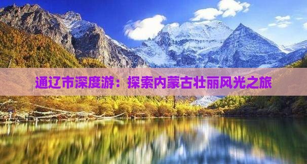 通辽市深度游：探索内蒙古壮丽风光之旅