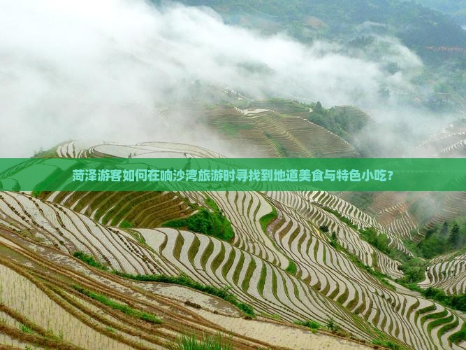 菏泽游客如何在响沙湾旅游时寻找到地道美食与特色小吃？