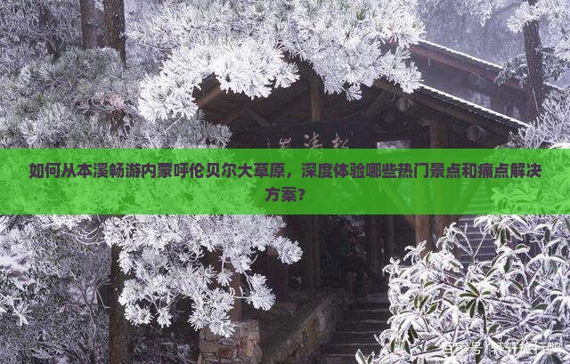 如何从本溪畅游内蒙呼伦贝尔大草原，深度体验哪些热门景点和痛点解决方案？