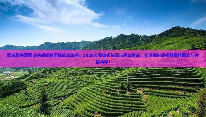 武威到内蒙额济纳胡杨林团体旅游