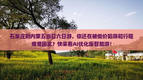 石家庄到内蒙五当召六日游