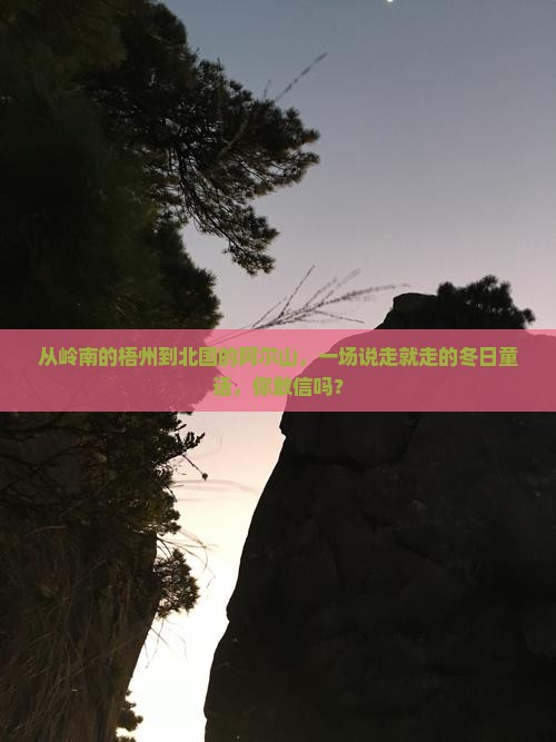 梧州去内蒙阿尔山国家森林公园个人游