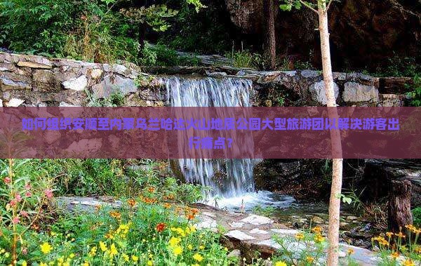 如何组织安顺至内蒙乌兰哈达火山地质公园大型旅游团以解决游客出行痛点？