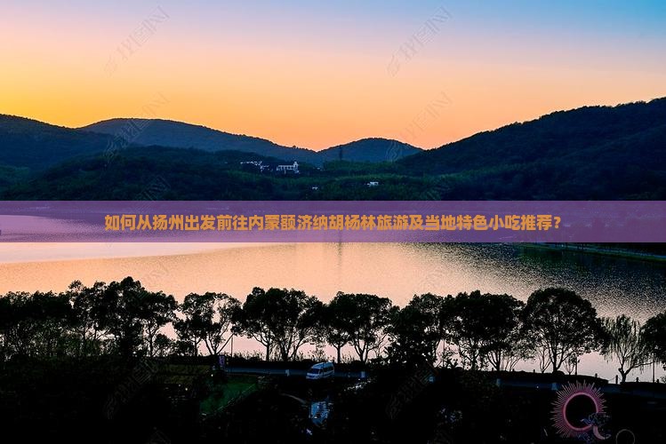 如何从扬州出发前往内蒙额济纳胡杨林旅游及当地特色小吃推荐？