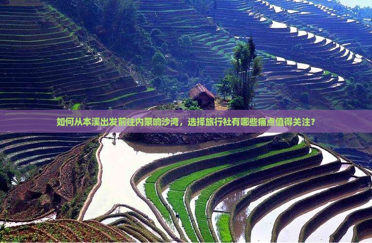 如何从本溪出发前往内蒙响沙湾，选择旅行社有哪些痛点值得关注？