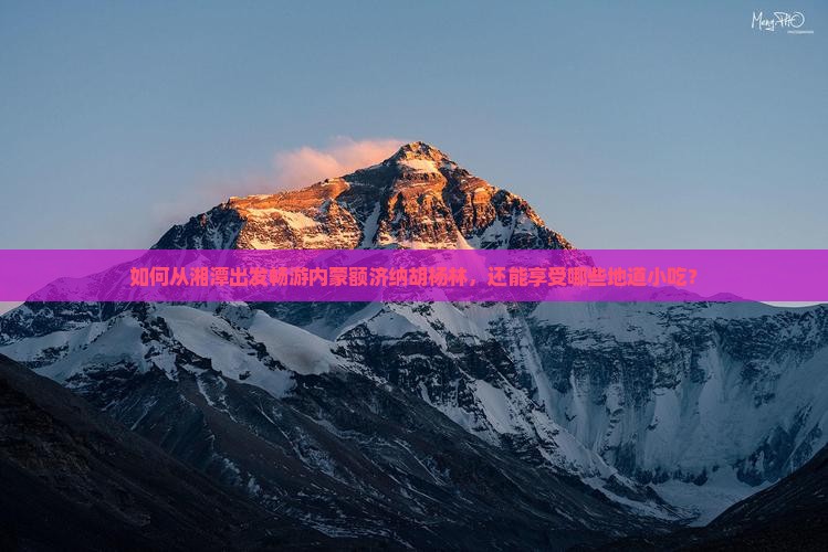 如何从湘潭出发畅游内蒙额济纳胡杨林，还能享受哪些地道小吃？