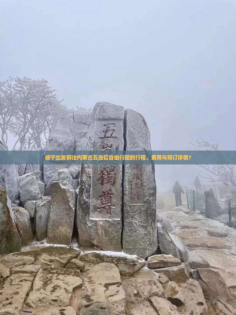 咸宁出发前往内蒙古五当召自由行团的行程、费用与预订详情？