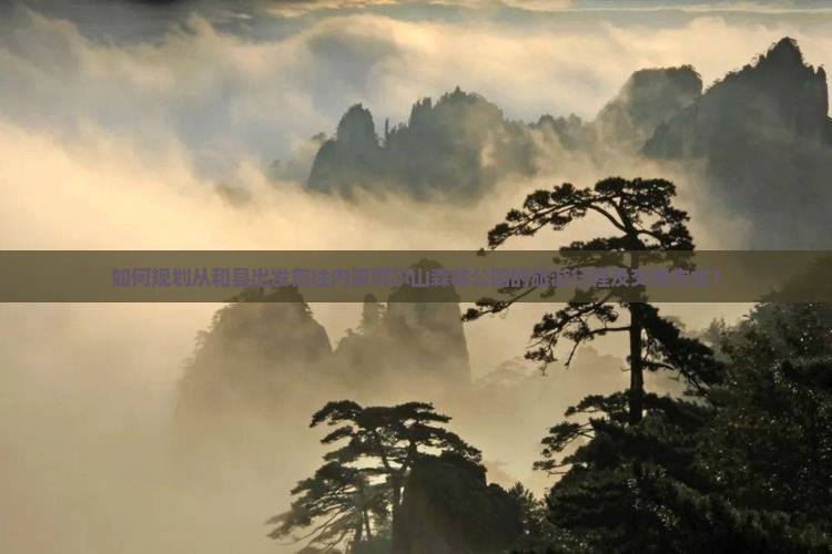如何规划从和县出发前往内蒙阿尔山森林公园的旅游行程及交通方式？
