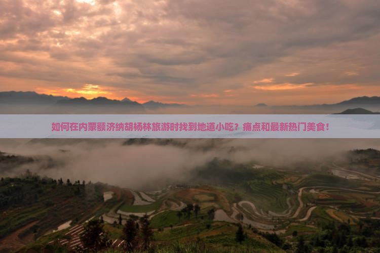 如何在内蒙额济纳胡杨林旅游时找到地道小吃？痛点和最新热门美食！
