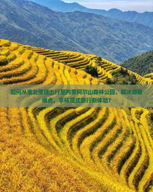 如何从淮北便捷出行至内蒙阿尔山森林公园，解决游客痛点，享柿浸式旅行新体验？