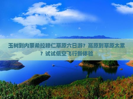 玉树到内蒙希拉穆仁草原六日游？高原到草原太累？试试低空飞行新体验
