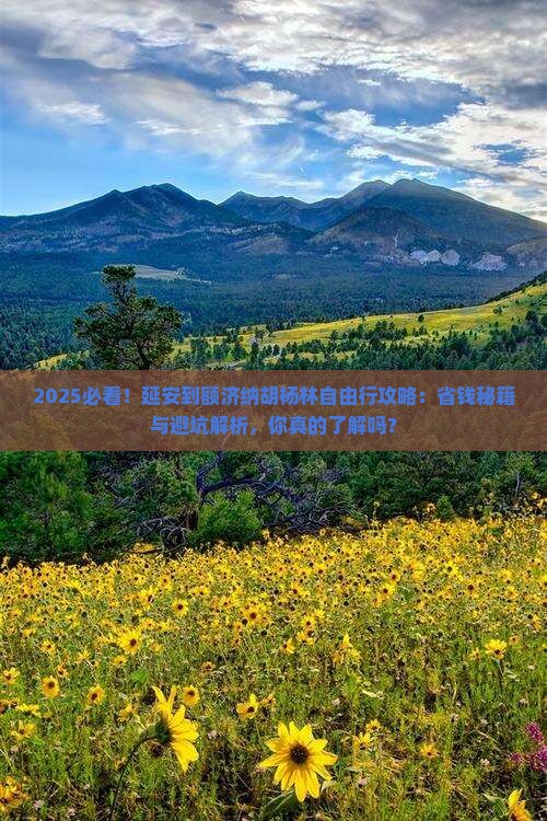 延安到内蒙额济纳胡杨林自由行