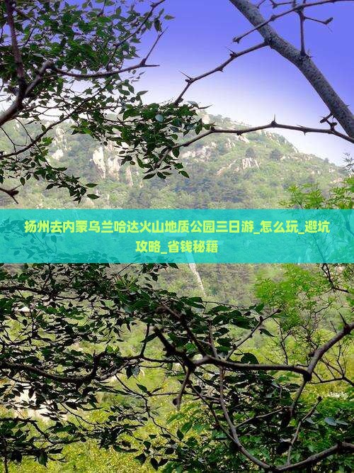 扬州去内蒙乌兰哈达火山地质公园三日游