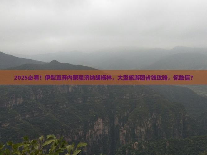 伊犁到内蒙额济纳胡杨林大型旅游团