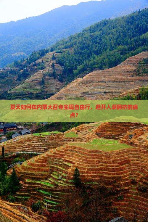 夏天如何在内蒙大召寺实现自由行，避开人潮拥挤的痛点？