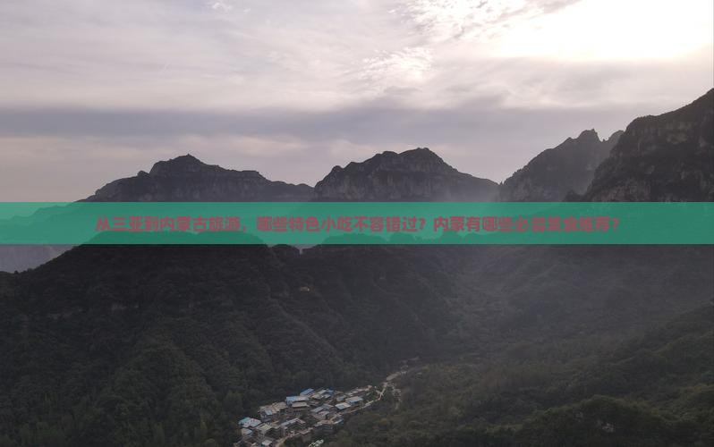 从三亚到内蒙古旅游，哪些特色小吃不容错过？内蒙有哪些必尝美食推荐？