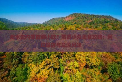 衡水去内蒙旅游小吃？蒙餐小众美食攻略：网红探店与草原风味