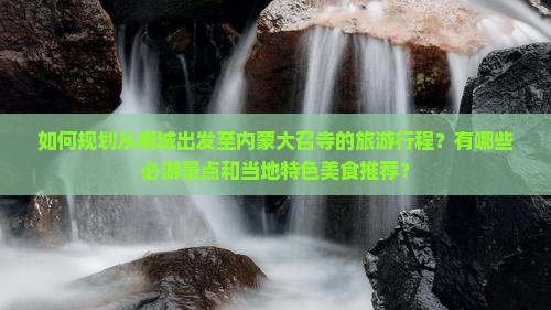 如何规划从桐城出发至内蒙大召寺的旅游行程？有哪些必游景点和当地特色美食推荐？