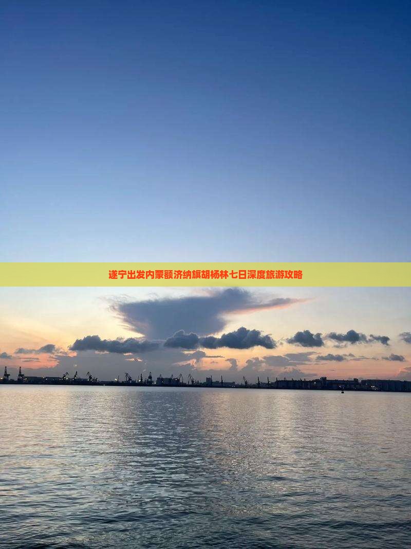 遂宁出发内蒙额济纳旗胡杨林七日深度旅游攻略