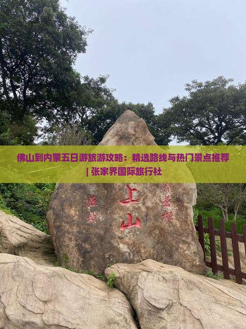 佛山到内蒙五日游旅游攻略：精选路线与热门景点推荐 | 张家界国际旅行社