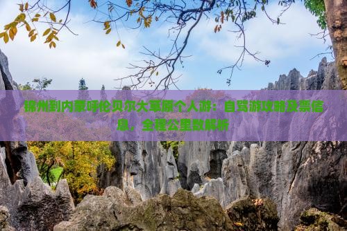 锦州到内蒙呼伦贝尔大草原个人游：自驾游攻略及票信息，全程公里数解析