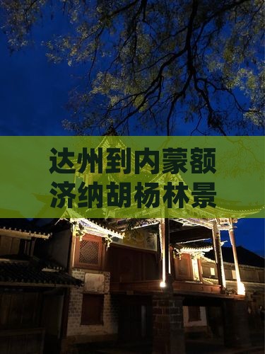 达州到内蒙额济纳胡杨林景点