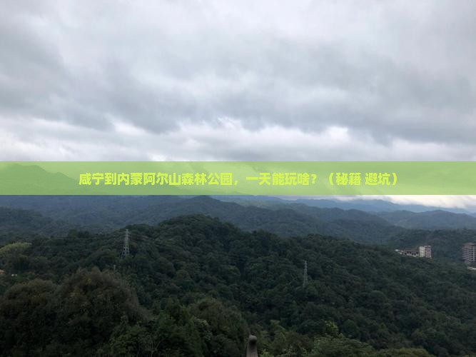 咸宁到内蒙阿尔山国家森林公园一日游