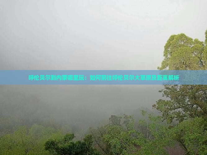呼伦贝尔到内蒙哪里玩：如何前往呼伦贝尔大草原及距离解析