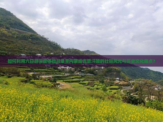 如何利用六日游深度体验吕梁至内蒙成吉思汗陵的壮丽风光与历史文化痛点？