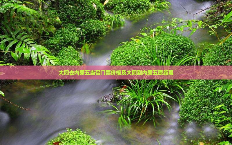 大同去内蒙五当召门票价格及大同到内蒙五原距离