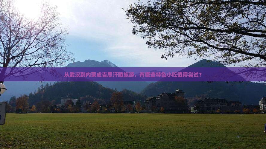 从武汉到内蒙成吉思汗陵旅游，有哪些特色小吃值得尝试？