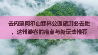 去内蒙阿尔山森林公园旅游必去地，达州游客的痛点与新玩法推荐