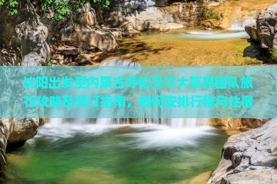 沈阳出发至内蒙古呼伦贝尔大草原团队旅行攻略及预订指南，如何安排行程与住宿？