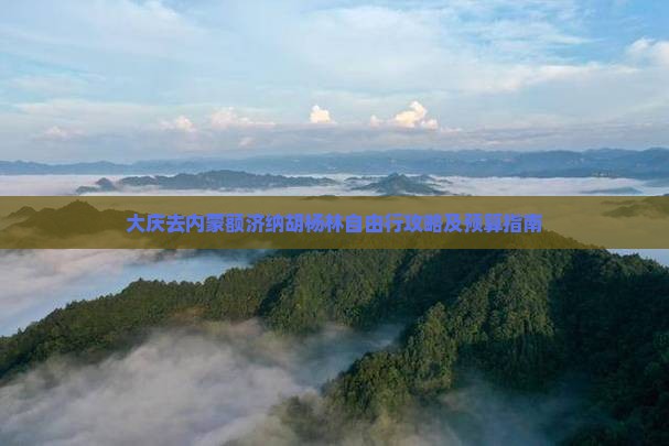 大庆去内蒙额济纳胡杨林自由行攻略及预算指南