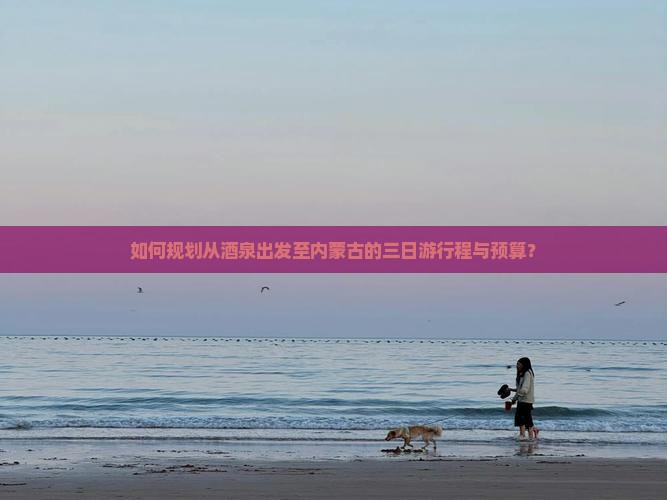 如何规划从酒泉出发至内蒙古的三日游行程与预算？