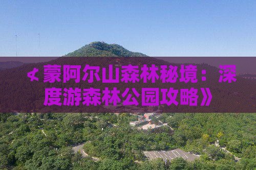 ≮蒙阿尔山森林秘境：深度游森林公园攻略》