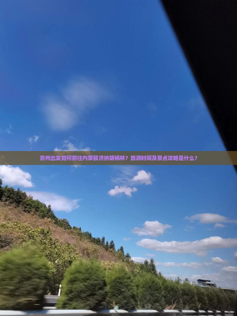 苏州出发如何前往内蒙额济纳胡杨林？旅游时间及景点攻略是什么？