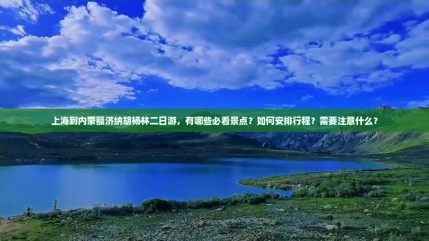 上海到内蒙额济纳胡杨林二日游，有哪些必看景点？如何安排行程？需要注意什么？