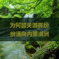 为何韶关游客纷纷涌向内蒙满洲里国门景区？其必去理由与最新痛点！