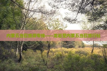 内蒙五当召旅游专线——龙岩至内蒙五当召旅行社