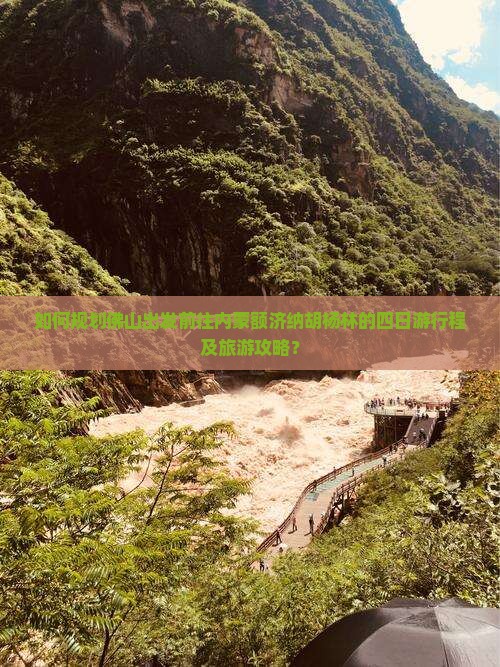 如何规划佛山出发前往内蒙额济纳胡杨林的四日游行程及旅游攻略？