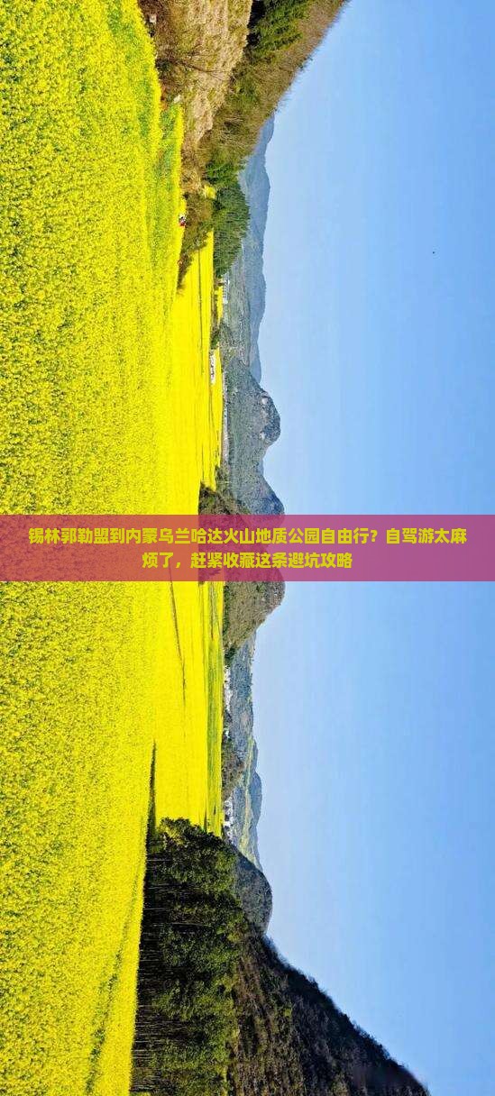锡林郭勒盟到内蒙乌兰哈达火山地质公园自由行？自驾游太麻烦了，赶紧收藏这条避坑攻略