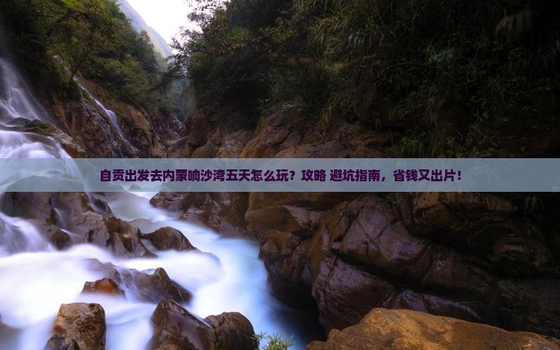 自贡到内蒙响沙湾五日游