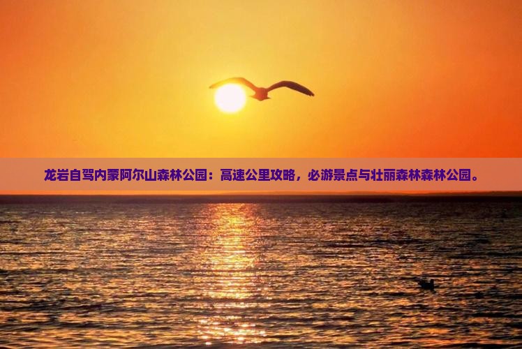龙岩去内蒙阿尔山国家森林公园必去地