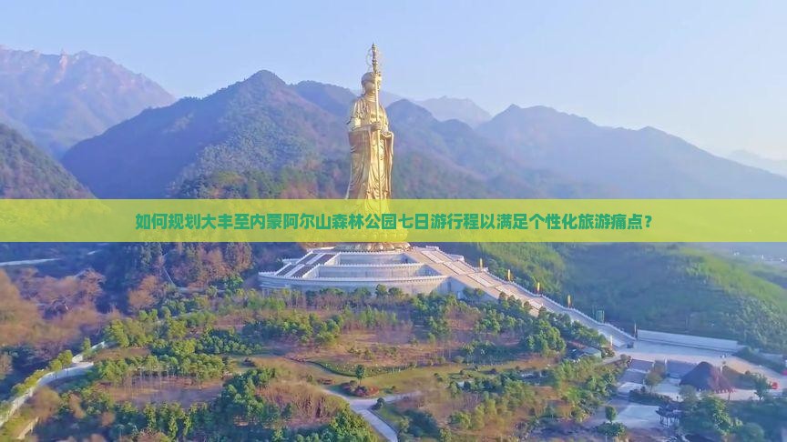 如何规划大丰至内蒙阿尔山森林公园七日游行程以满足个性化旅游痛点？