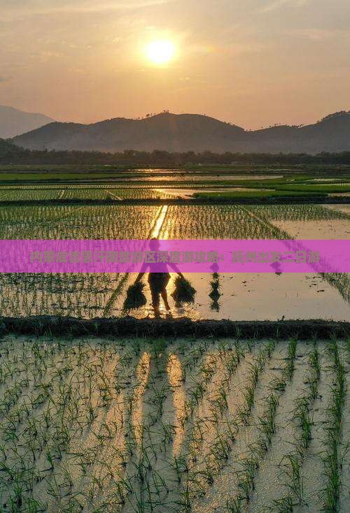内蒙成吉思汗陵旅游区深度游攻略：抚州出发二日游