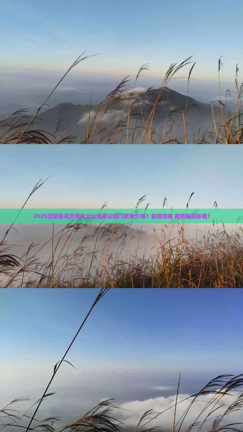 沈阳到内蒙乌兰哈达火山地质公园门票