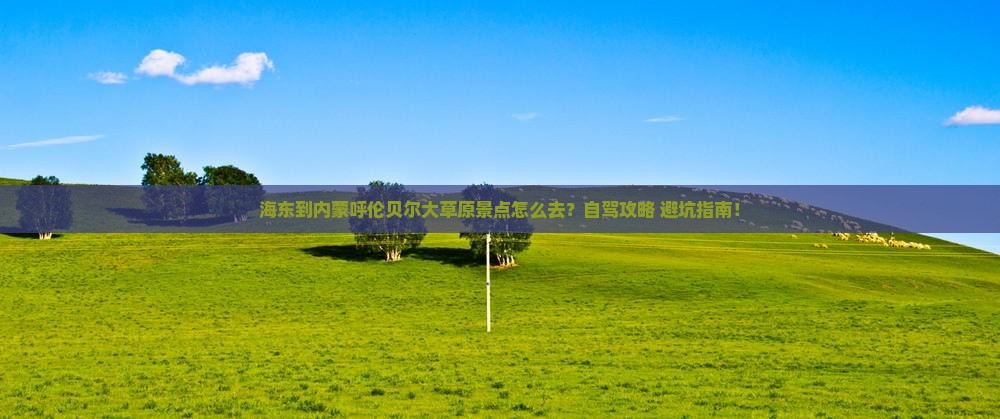 海东到内蒙呼伦贝尔大草原景点